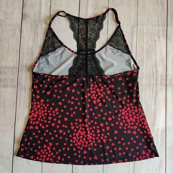 Linea Donatella heart lace inset stretch camisole - Picture 4 of 9